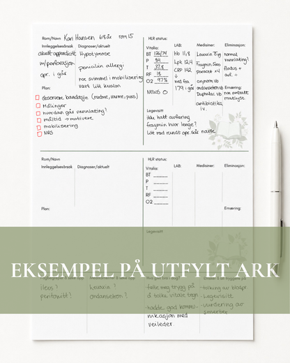 Rapportark - Student